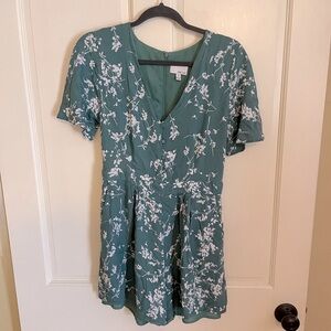 Greylin Teal Romper S